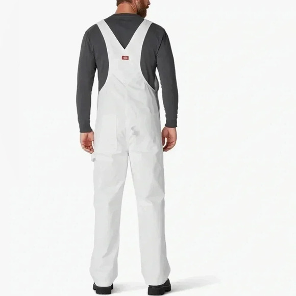 🆕Men’s White Dickies Overalls - Picture 2 of 16
